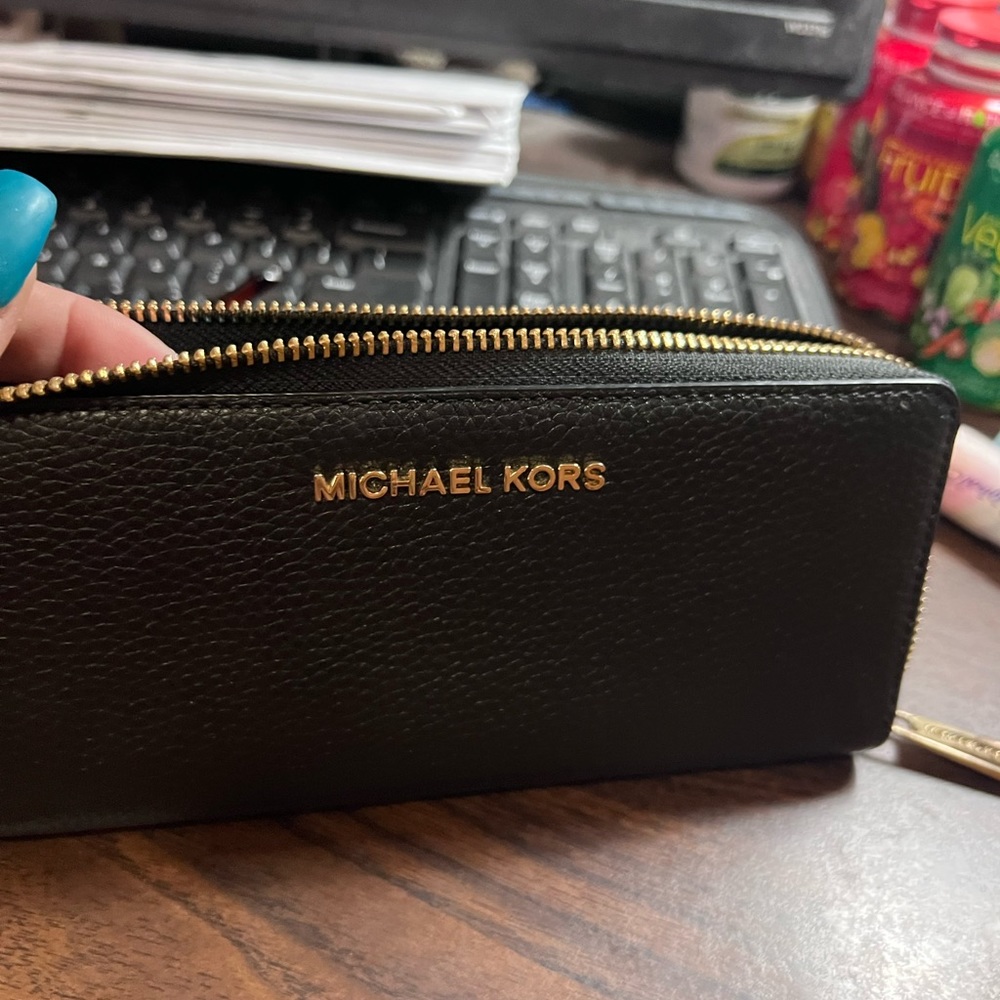 Black Michael Kors wallet
